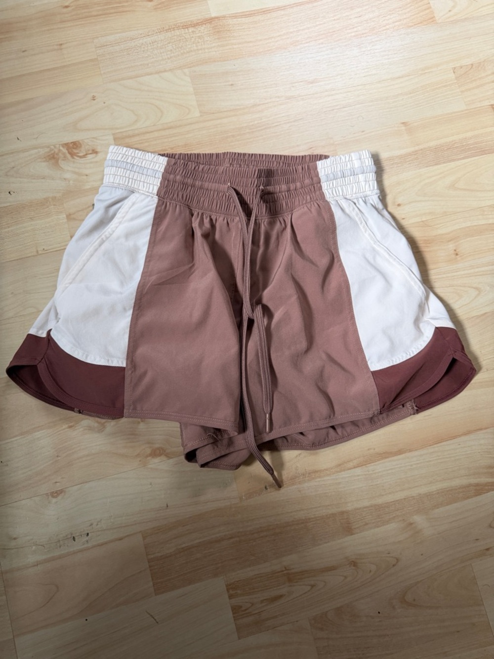 Abercrombie & Fitch Two-Tone Athletic Shorts